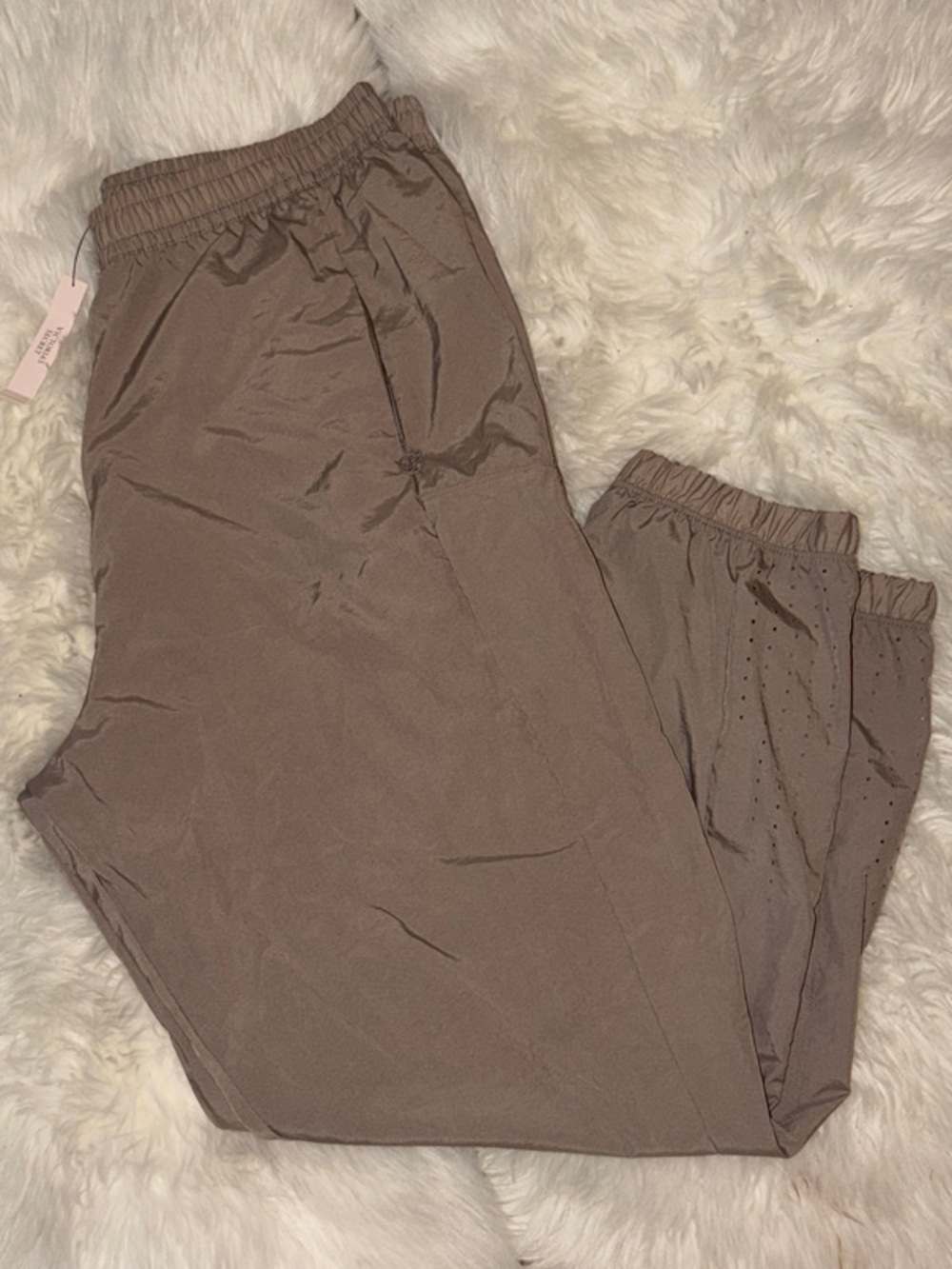 Victoria's Secret Taupe Brown Track Jogger Pants